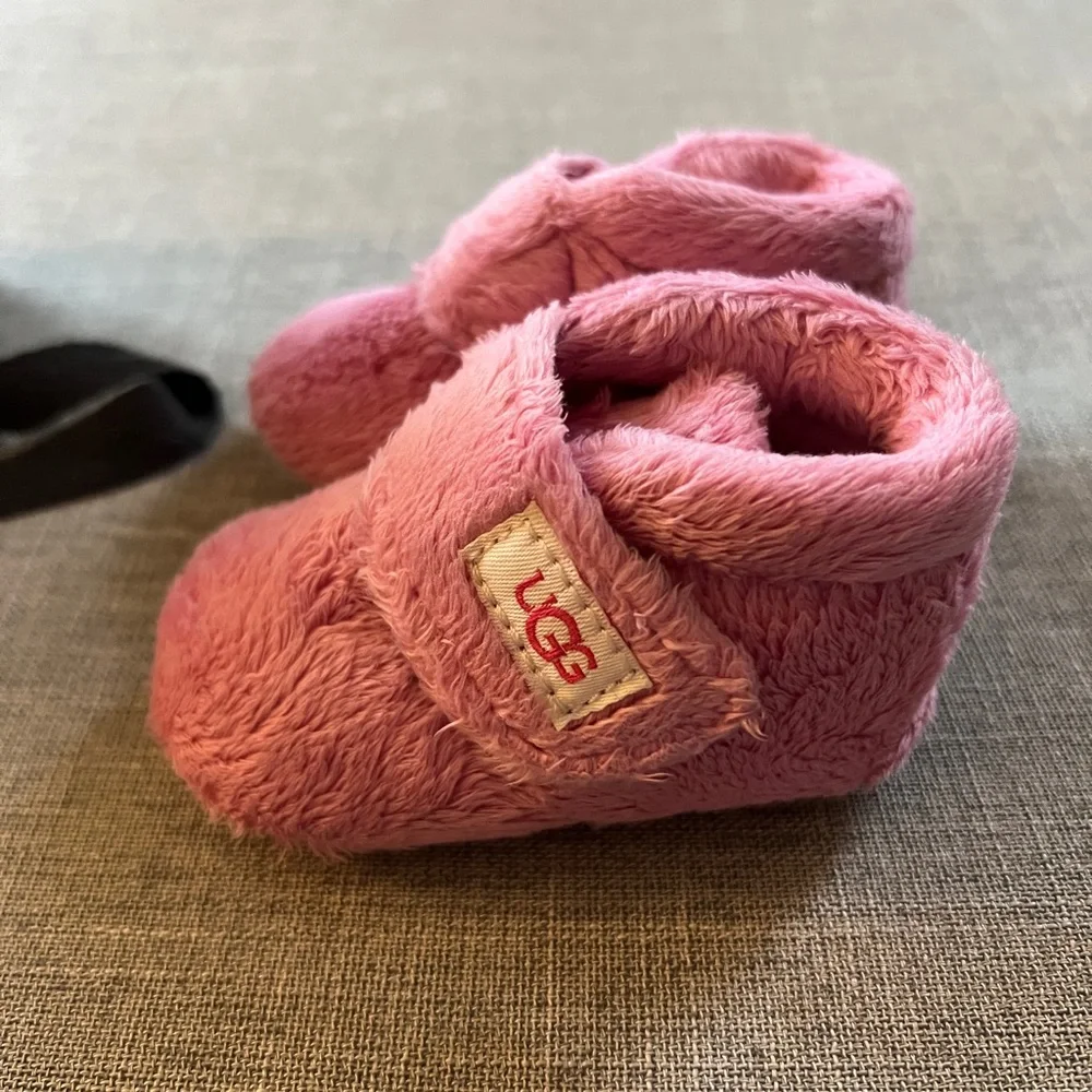 Ugg Bixbee Baby Booties Bubblegum - Picture 7 of 9